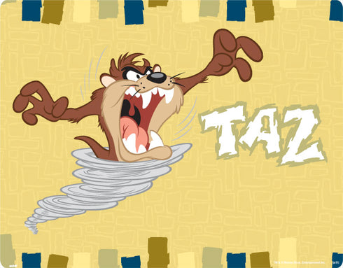 Looney Tunes Tasmanian Devil Swirl Cream Xbox 360 Slim (2010) Skin